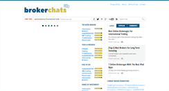 Desktop Screenshot of brokerchats.com